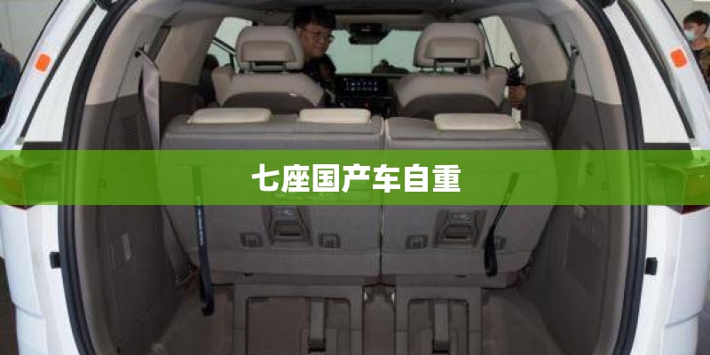 七座国产车自重