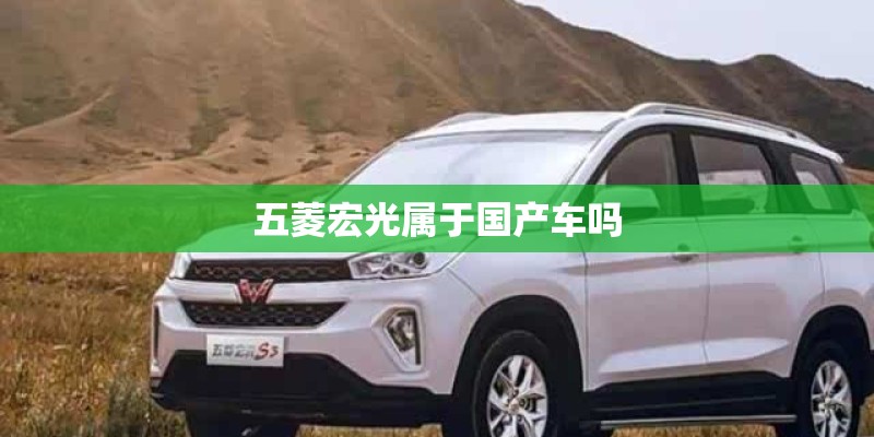 五菱宏光属于国产车吗