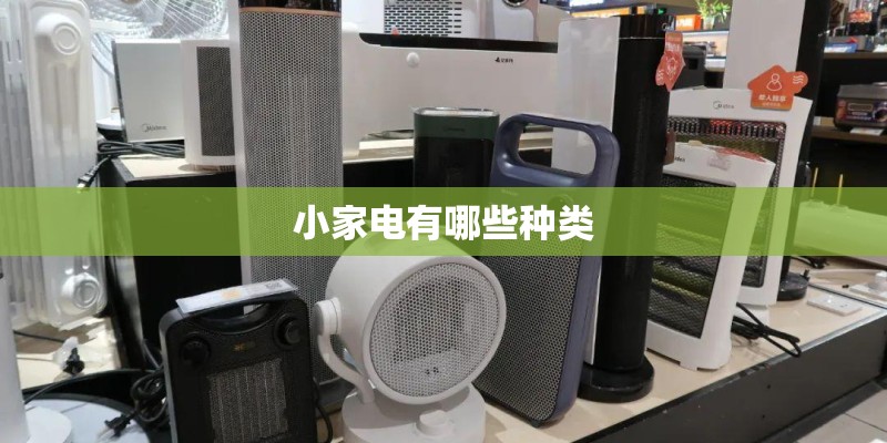 小家电有哪些种类