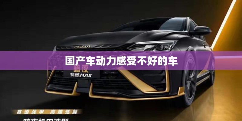 国产车动力感受不好的车
