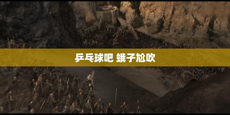 乒乓球吧 蛾子尬吹 乒乓球吧 蛾子尬吹