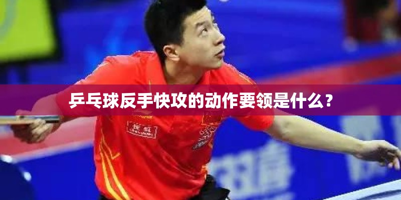 乒乓球反手快攻的动作要领是什么? 乒乓球反手快攻的动作要领是什么?