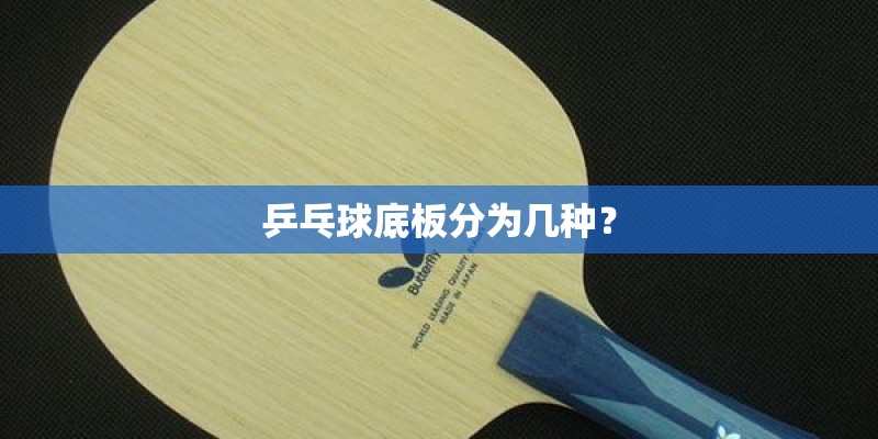 乒乓球底板分为几种？
