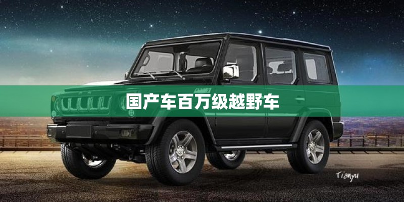 国产车百万级越野车