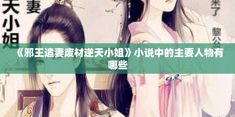 《邪王追妻废材逆天小姐》小说中的主要人物有哪些