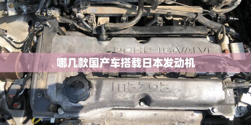 哪几款国产车搭载日本发动机 哪几款国产车搭载日本发动机