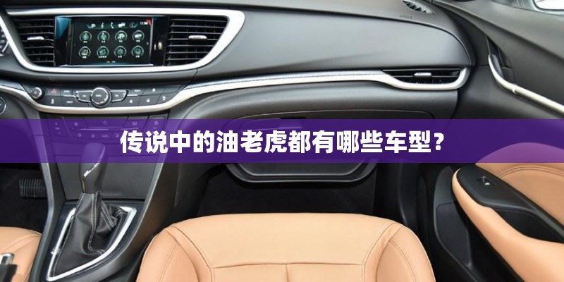 传说中的油老虎都有哪些车型? 传说中的油老虎都有哪些车型?