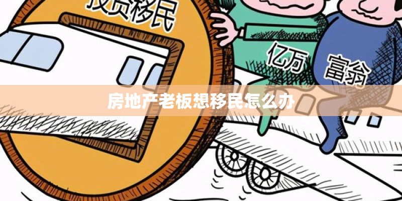 房地产老板想移民怎么办 房地产老板想移民怎么办