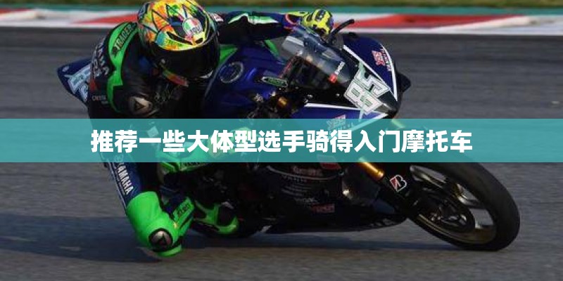 推荐一些大体型选手骑得入门摩托车